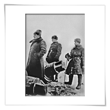 Командующий 62-й армией генерал-лейтенант В.И. Чуйков на командном пункте армии. Сталинград, ноябрь 1942 г.