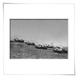 Советские танки на рубеже атаки. Район Курской дуги, апрель 1943 г