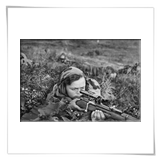 Снайпер-орденоносец Евдокия Мотина. 1943 г.